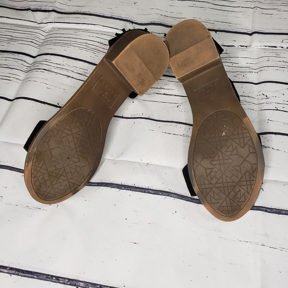 Rock + Candy Block Heel Black Sandal Size 10 - Picture 3 of 8